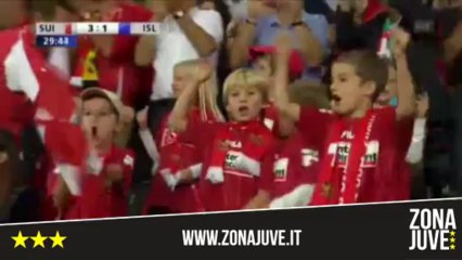 Lichtsteiner segna una doppietta contro l'Islanda - ZonaJuve.it