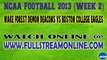 Watch Wake Forest Demon Deacons vs Boston College Eagles Live Streaming Game Online