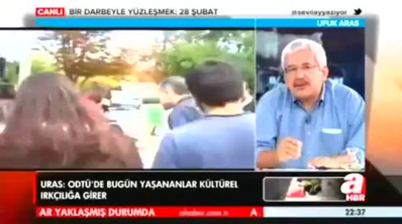 Ufuk Uras ODTÜ'deki 'Kültürel Irkçılık' ve'Otoriter Siyaset'' hakkında zabıt tutuyor 7 Eylül 2013