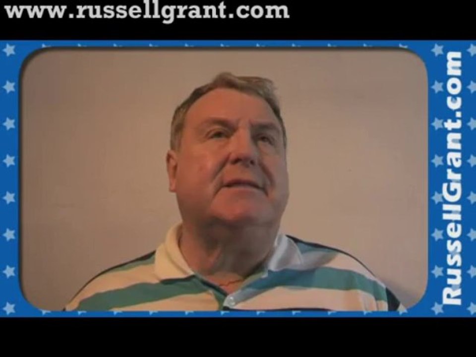 Russell Grant Video Horoscope Aquarius September Saturday 7th 2013 www.russellgrant.com