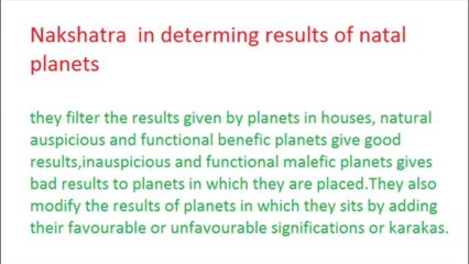 Nakshatra  Astrology Freeastrologyvedic.com