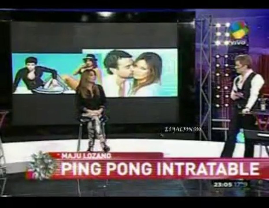 Maju Lozano eligió a Pedro y Paula en el ping pong de Intratables - 06 de Septiembre