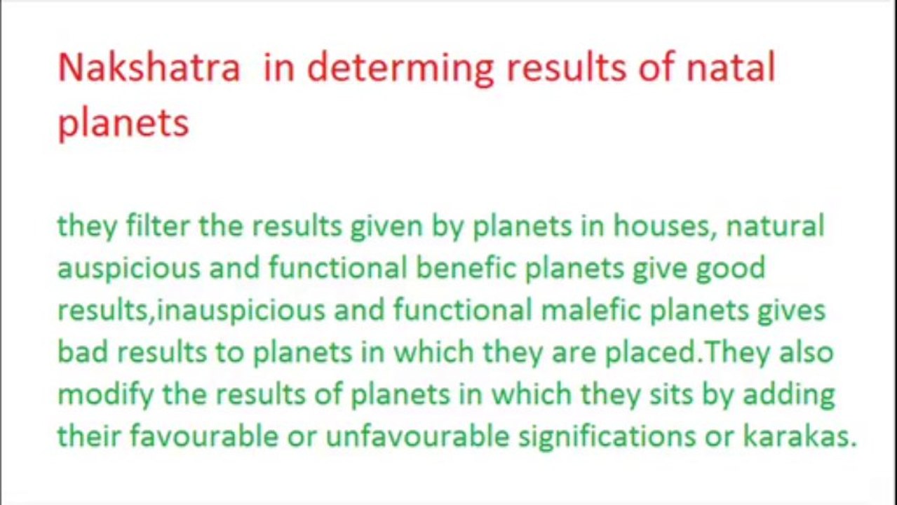 Nakshatra Predictions Freeastrologyvedic.com