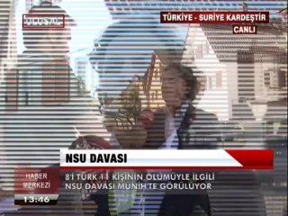 NSU DAVASI MÜNİH'TE GÖRÜLÜYOR