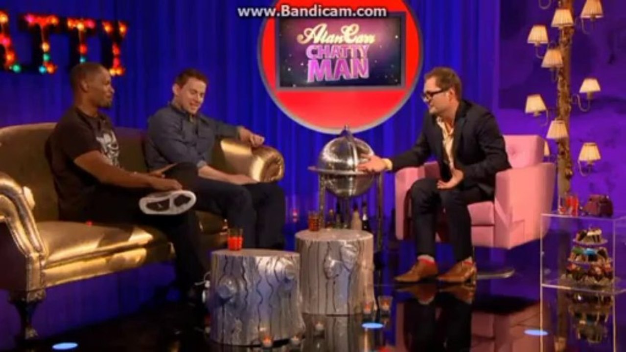 channing tatum and jamie foxx on chatty man part 1