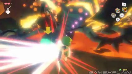 Zelda  Wind Waker HD  Battling Gohma Gameplay (1080p - Wii U)