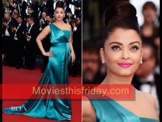Aishwarya Rai Red Carpet Dresses Styles 2013 | Hot Looks in Sarees
