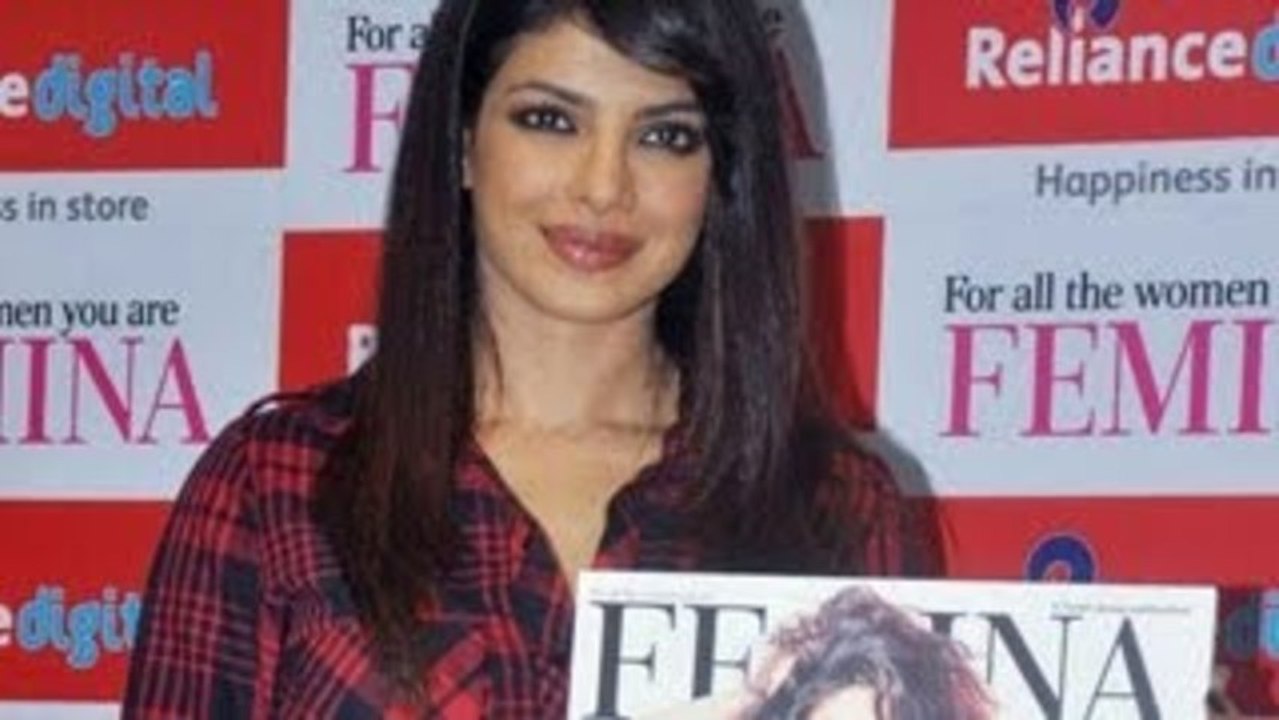 Priyanka Chopra unveils Femina's Latest Issue