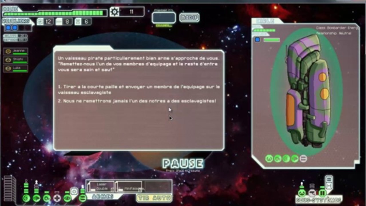 FTL S2 01 Vous avez le nez bouché capitaine!