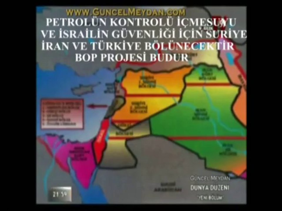 BÜYÜK ORTADOĞU PROJESİ(BOP) ŞEYTANIN PROJESİDİR