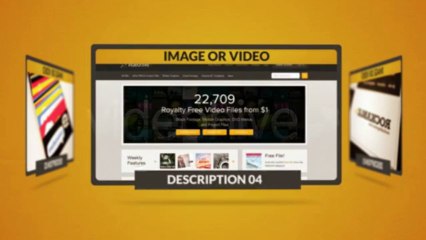 Create Your Service Prodact Website Promo - After Effects Template