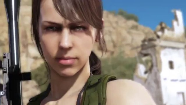 Metal Gear Solid 5 - Stefanie Joosten as Quiet Character Making Trailer