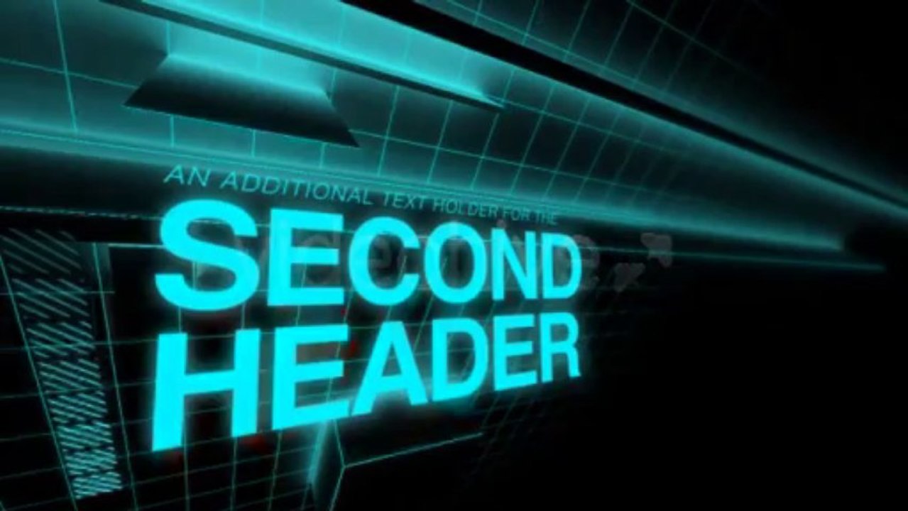 Futuristic and Ambient Occlusion openers - After Effects Template