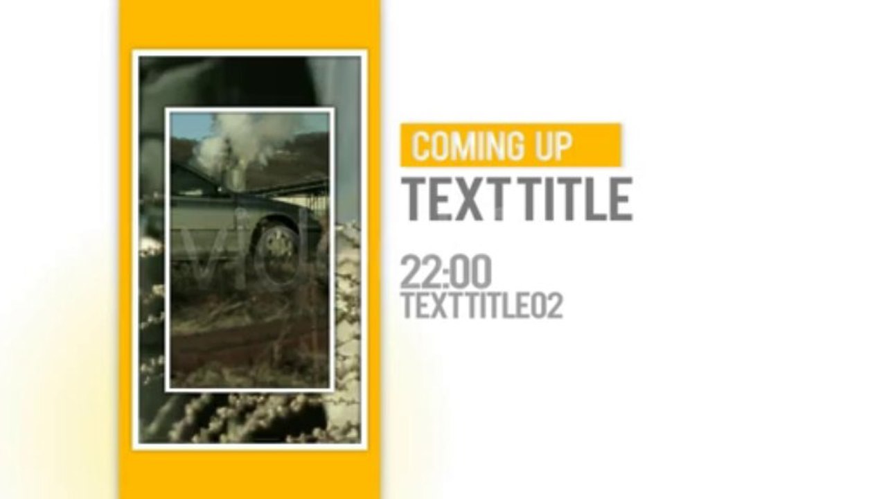 TV Broad Caster - After Effects Template