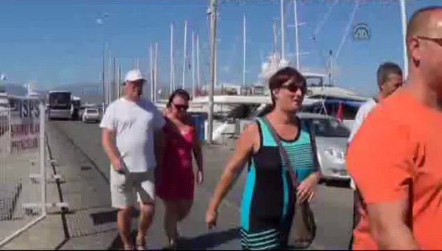 Dev gemi limana sığmadı