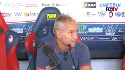 Sala stampa, Massimo Drago in conferenza