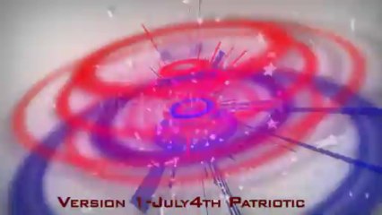 Fresh July 4th Patriotic Logo Opener - After Effects Template