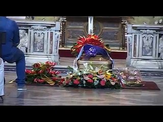 Napoli - I funerali di Guglielmo Esposito, fotografo storico del Mattino (06.09.13)