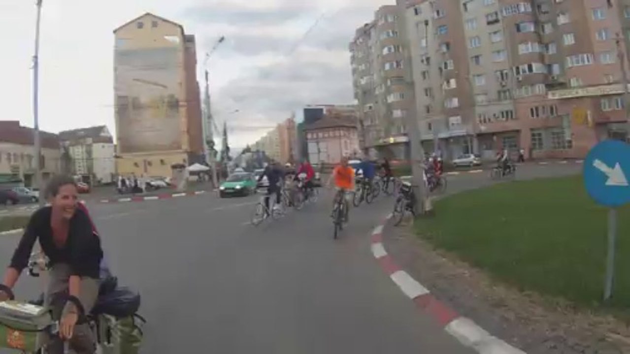 Critical mass in Sibiu - Romania