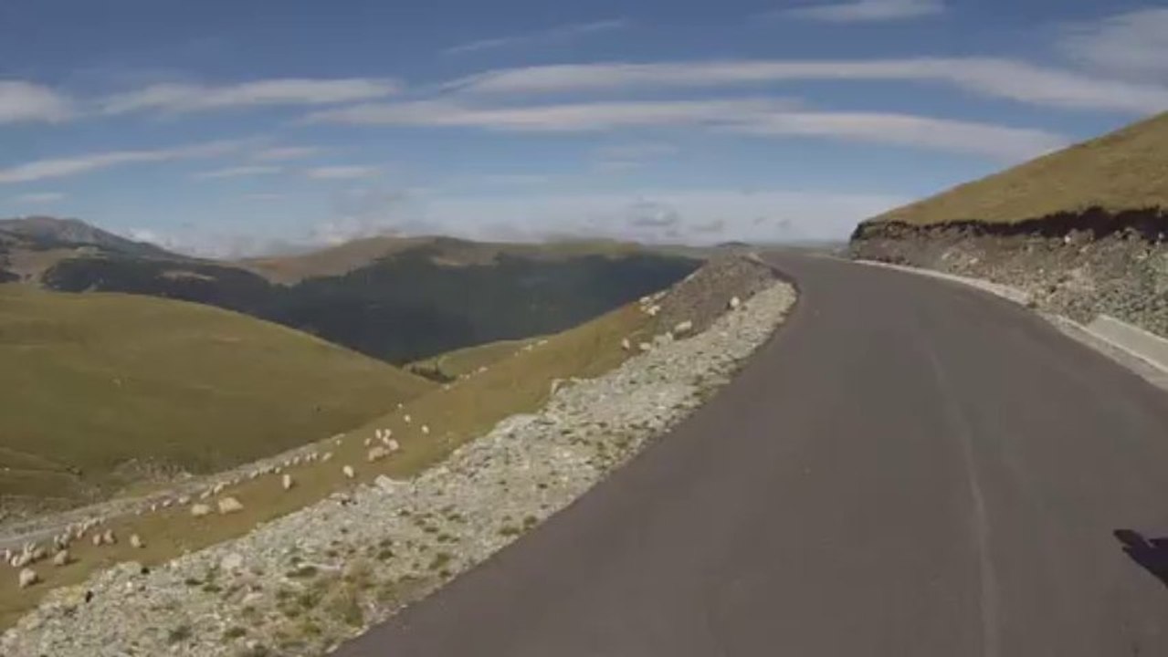 un extrait de la Tranalpina - carpates, Roumanie