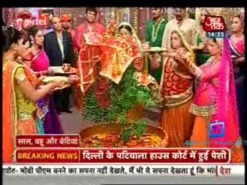 Saas Bahu Aur Betiyan [Aaj Tak] 7th September 2013 Video pt1