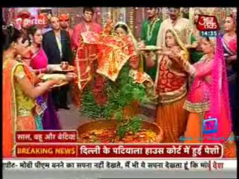 Saas Bahu Aur Betiyan [Aaj Tak] 7th September 2013 Video pt1