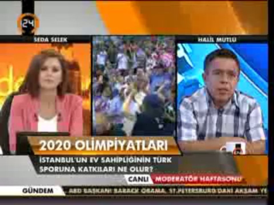 Halil Mutlu, 24'e konuk oldu