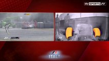 Crash en caméra thermique de Paul Di Resta