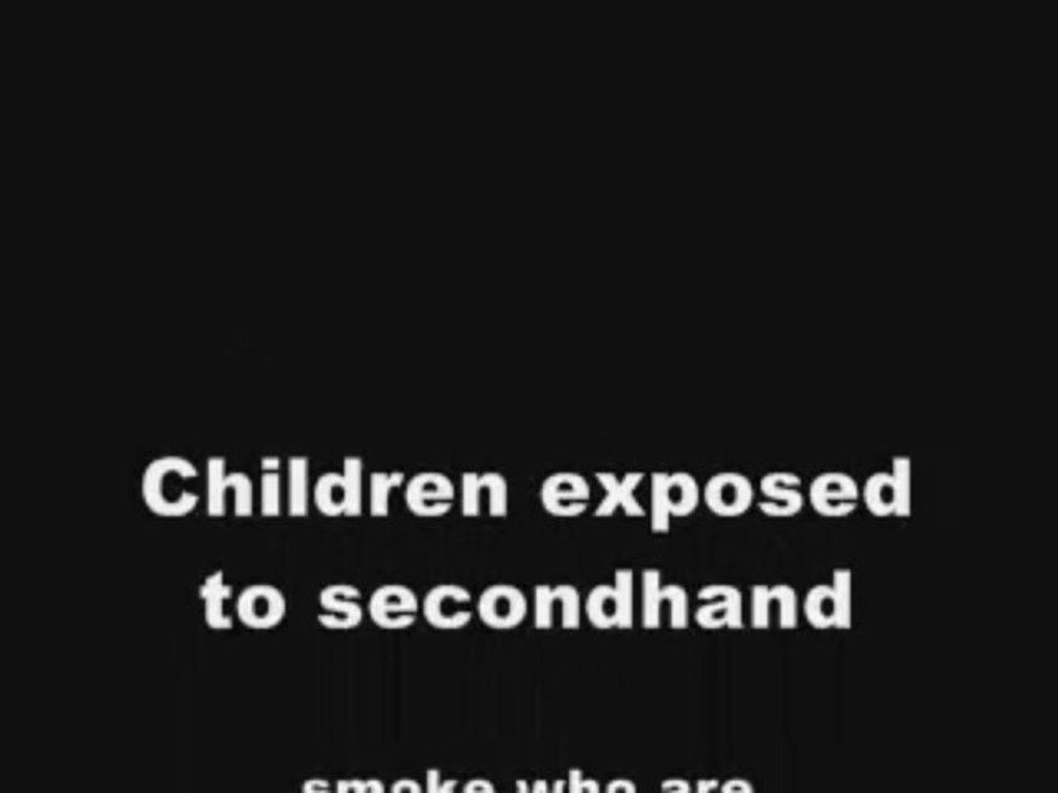 Robert Tupac DDS Children+Secondhand Smoke