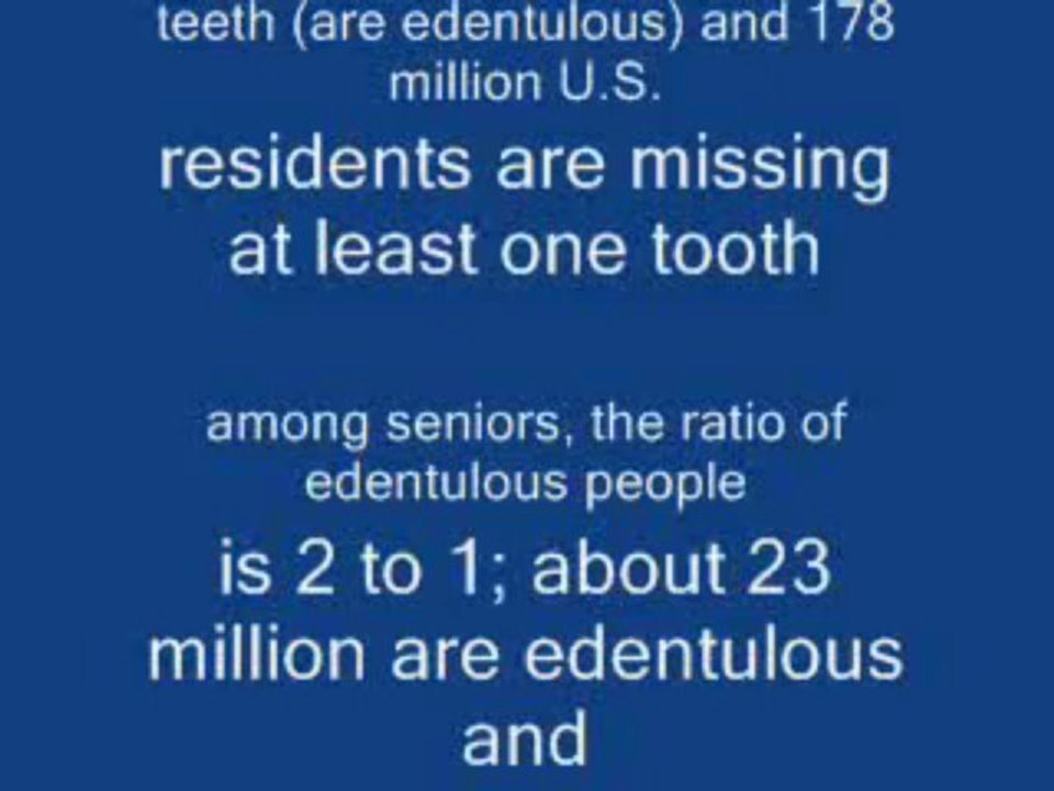 Robert Tupac DDS Facts About Lost Teeth