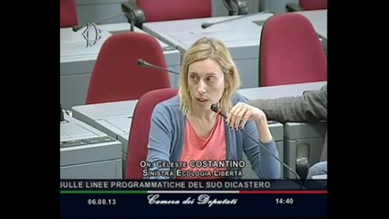 Roma - L'audizione di Massimo Bray (06.09.13)