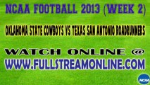 Oklahoma State vs Texas-San Antonio Live Stream NCAA Football Game