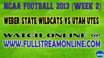 Weber State vs Utah Live Stream NCAA Football Game