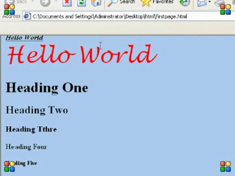 HTML Urdu Tutorials Part 5 by Irfan Wazir Ali