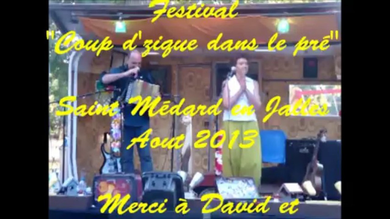 2 bouches à oreilles au festival coup d'zique dans le pré