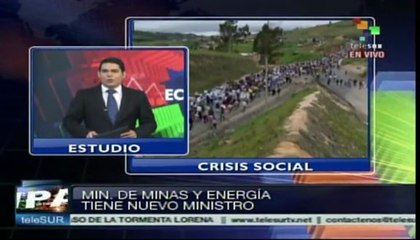 Colombia: rechazan nombramiento de nuevo ministro de Agricultura