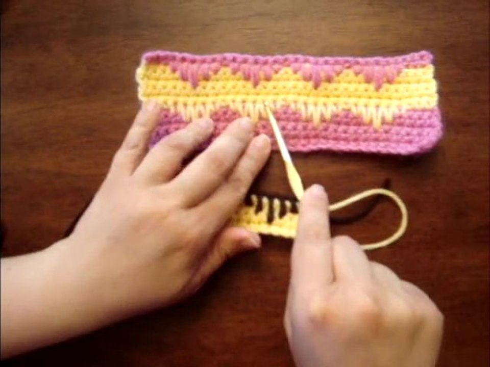 How to Crochet Spike Stitch Part 2