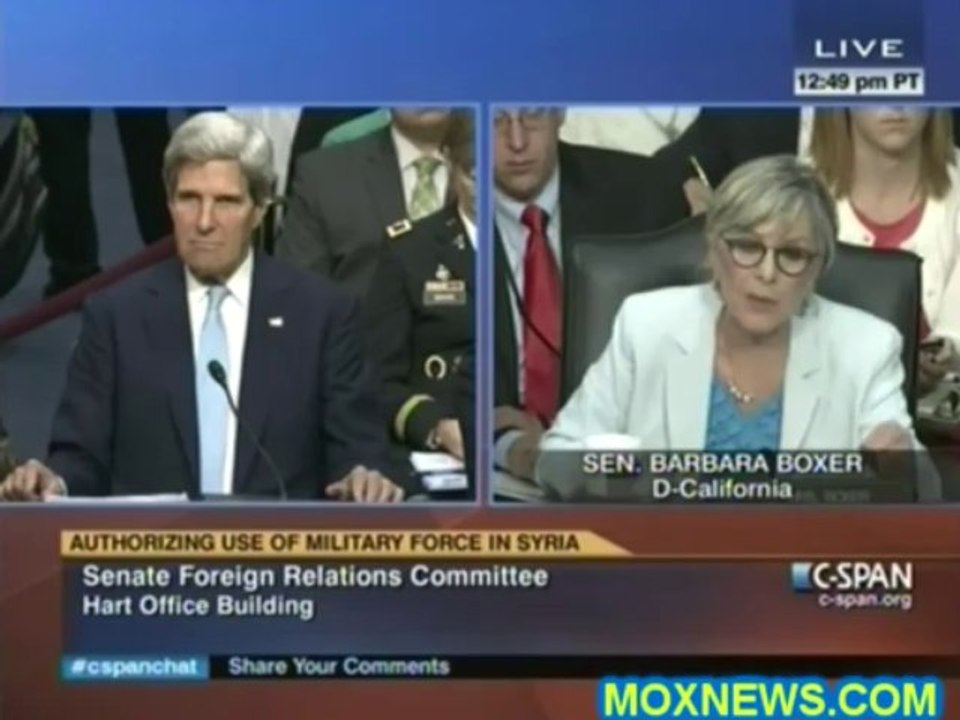 Senate Hearing  Authorization For Use Of Military Force In Syria