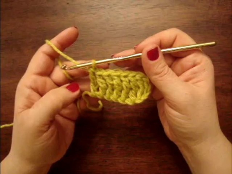 How to Crochet Treble Crochet Stitch