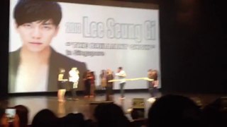 Lee Seung Gi Fan Meeting, Singapore 2013