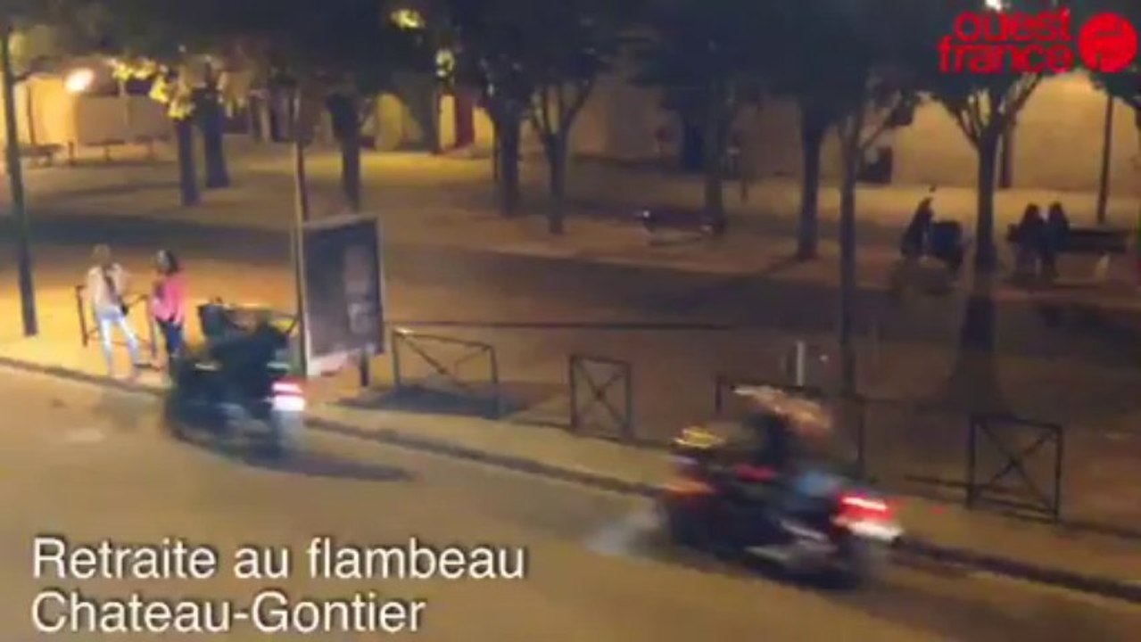 Retraite au flambeau - Rassemblement de moto évasion