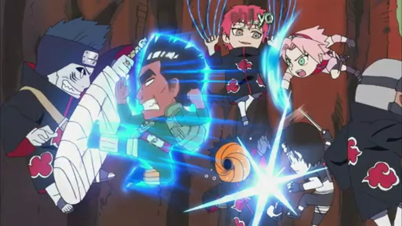 Naruto sd rock lee  NO SEISHUN FULL-POWER NINDEN ending 3