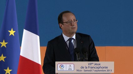 Ouverture des 7ème Jeux de la Francophonie