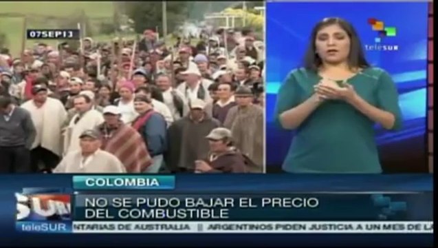 Colombia: campesinos de tres departamentos levantan paro