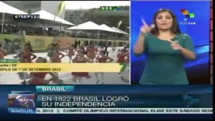 Brasil celebra Día de la Independencia