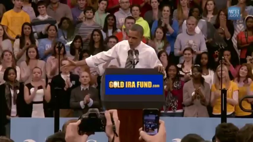 Obama Knows Where Your Money is Safe – GOLD IRA INVESTMENT!