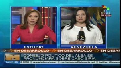 Consejo Político del ALBA se pronunciará sobre conflicto en Siria
