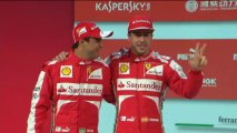 F1 - Alonso saldrá 5 en Monza. Vettel, pole