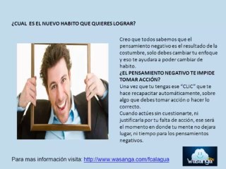 HABLA CLARO CON TUS PENSAMIENTOS