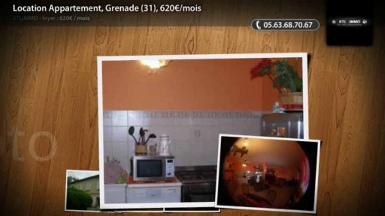 Location Appartement, Grenade (31), 620€/mois